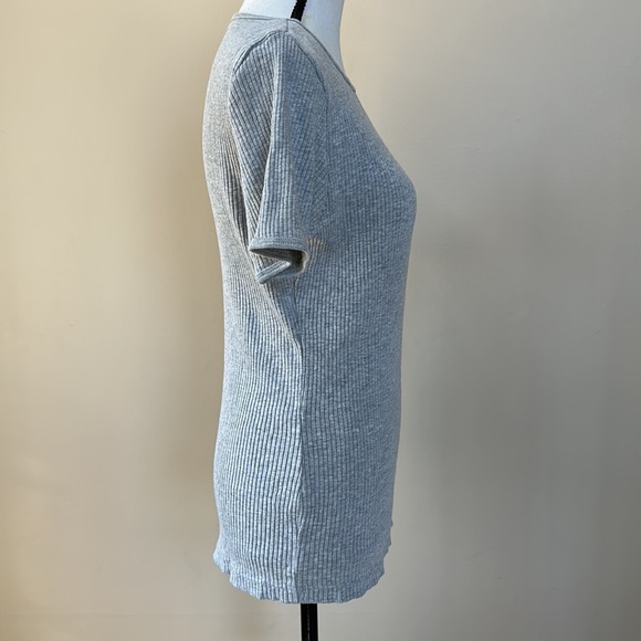 Ralph Lauren Polo Jeans Ribbed Tee with Pocket on Sleeve - Picture 5 of 13